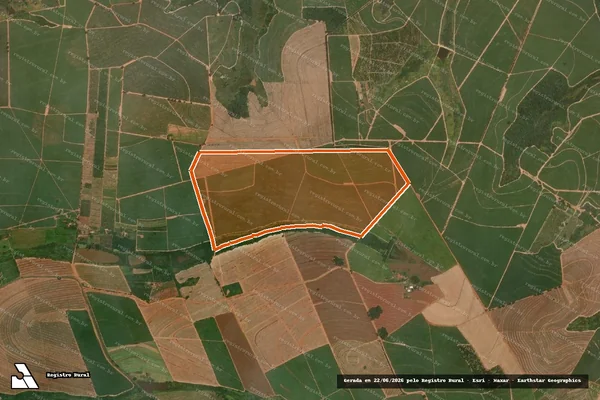 Imagem de satélite de FAZENDA SILVIA HELENA em MARAPOAMA - SP