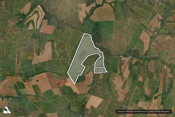 Imagem de satélite de Fazenda Sao Jose do Cubatao em ITAJOBI - SP