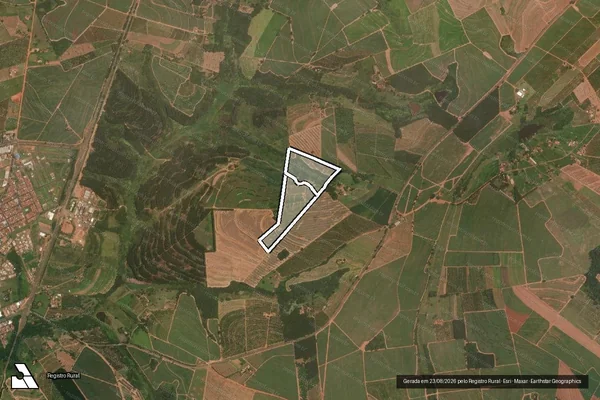 Imagem de satélite de Sitio Santa Clara em ITAJOBI - SP