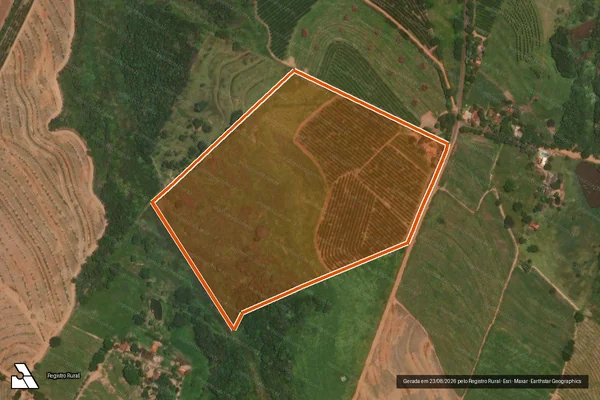 Imagem de satélite de Sitio Santa Izabel em ITAJOBI - SP