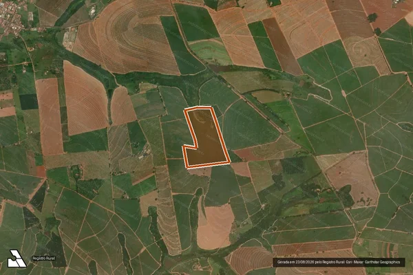 Imagem de satélite de SITIO SAO JOAO em MARAPOAMA - SP