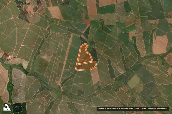 Imagem de satélite de Fazenda Areira III em MARAPOAMA - SP