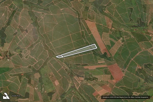 Imagem de satélite de Sitio Jatoba em ITAJOBI - SP
