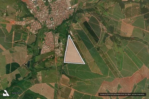 Imagem de satélite de FAZENDA CAMPO TRISTE III em ITAJOBI - SP