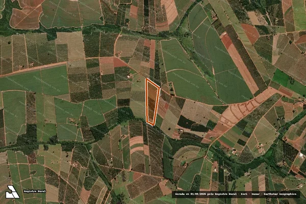 Imagem de satélite de Sitio Agua Limpa do Cervo em ITAJOBI - SP