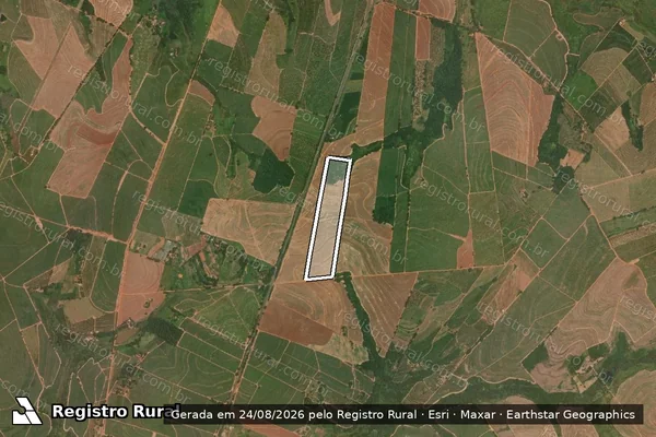 Imagem de satélite de FAZENDA SANTA HELENA III em ITAJOBI - SP