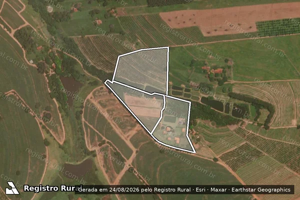 Imagem de satélite de ESTANCIA HEITOR I e II em ITAJOBI - SP