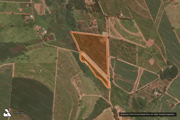Imagem de satélite de Chacara Sao Joao em ITAJOBI - SP