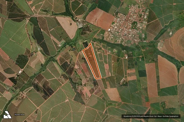 Imagem de satélite de SITIO SANTA TEREZINHA I em MARAPOAMA - SP