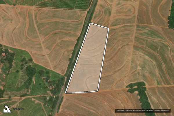 Imagem de satélite de ESTANCIA SANTA EDWIGES em ITAJOBI - SP