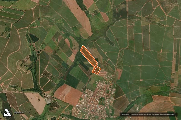 Imagem de satélite de Sitio Sao Joao em MARAPOAMA - SP