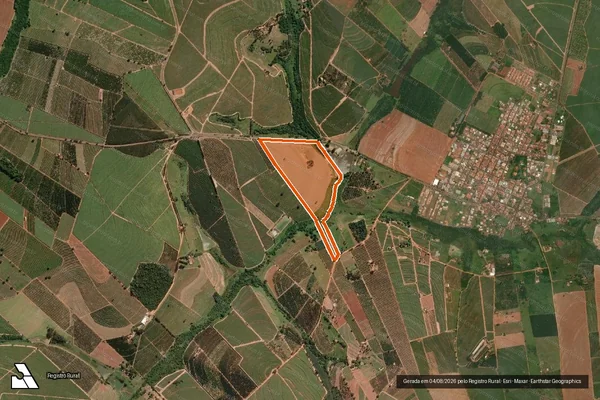 Imagem de satélite de Sitio Bela Vista em MARAPOAMA - SP