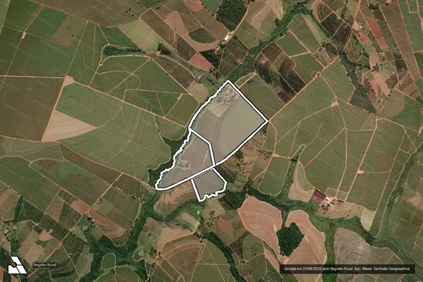 Imagem de satélite de FAZENDA LUCIANA em MARAPOAMA - SP