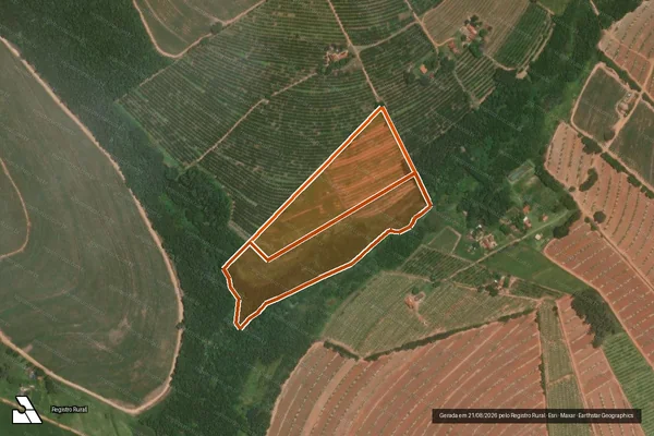 Imagem de satélite de SITIO SAO JOSE em ITAJOBI - SP