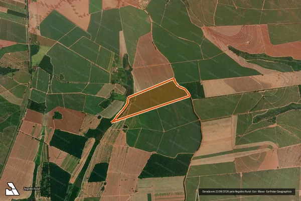 Imagem de satélite de FAZENDA VALE DO SOL I em ITAJOBI - SP