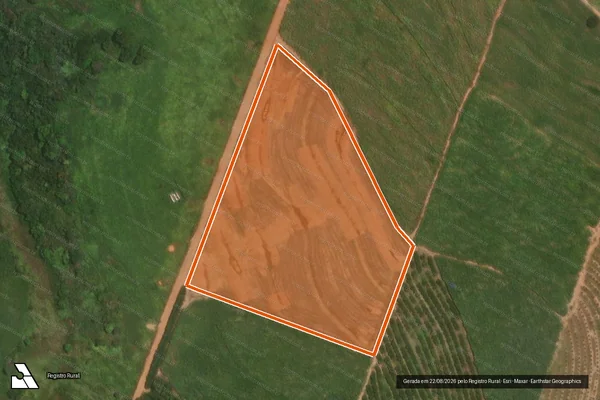 Imagem de satélite de Sitio Santa Luzia em ITAJOBI - SP