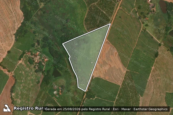 Imagem de satélite de Sitio Paraiso em ITAJOBI - SP