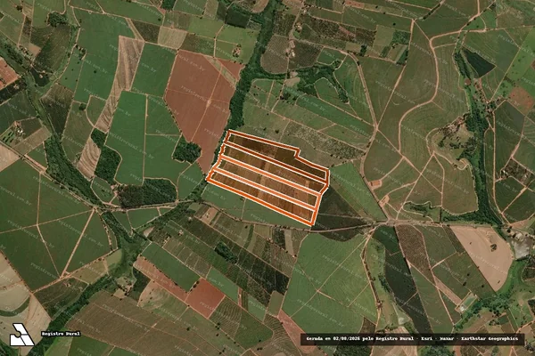 Imagem de satélite de SITIO PARAISO em MARAPOAMA - SP