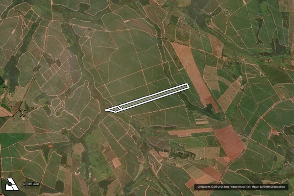 Imagem de satélite de Sitio Allori I em ITAJOBI - SP