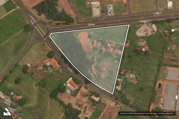 Imagem de satélite de Chacara Girassol I em ITAJOBI - SP
