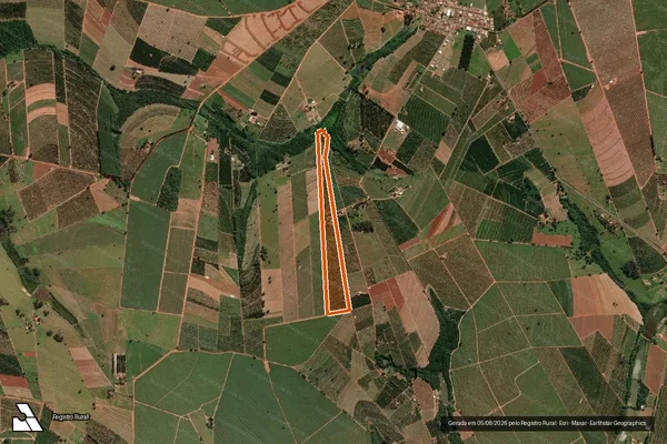 Imagem de satélite de Estancia Primavera em ITAJOBI - SP