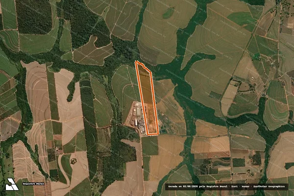 Imagem de satélite de Fazenda Taperao em MARAPOAMA - SP