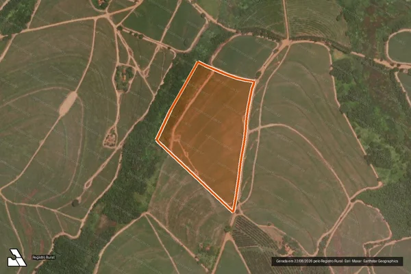 Imagem de satélite de Sitio Sao Jose em ITAJOBI - SP
