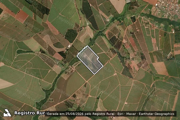 Imagem de satélite de Sitio Santa Salete em MARAPOAMA - SP