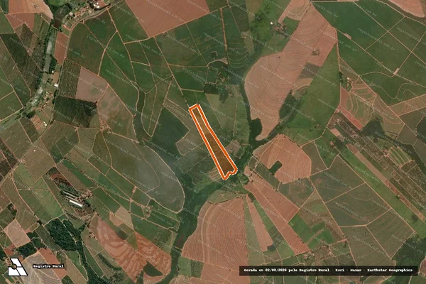 Imagem de satélite de Sitio Sao Jose em ITAJOBI - SP