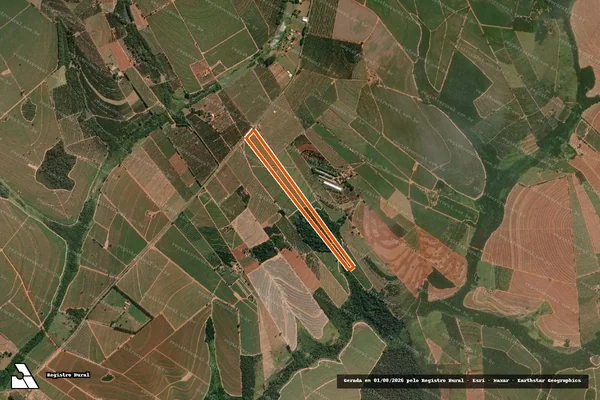 Imagem de satélite de SITIO 3 A em ITAJOBI - SP