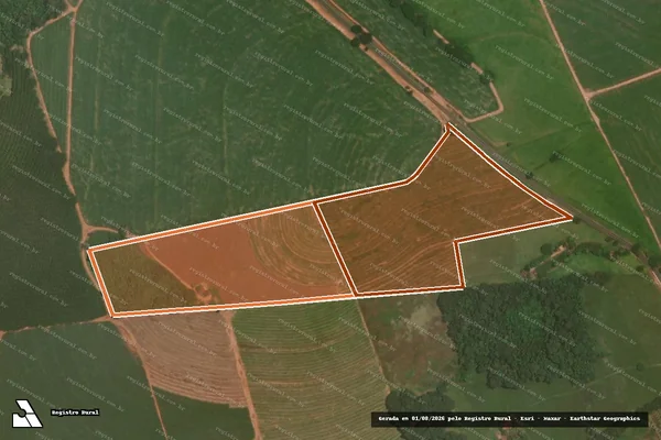 Imagem de satélite de SITIO SANTO ANTONIO em MARAPOAMA - SP