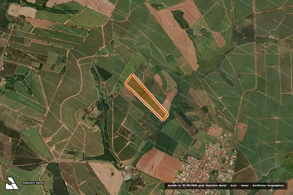 Imagem de satélite de Sitio Santa Adelia em MARAPOAMA - SP