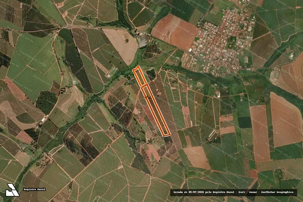 Imagem de satélite de Sitio Sao Sebastiao em MARAPOAMA - SP