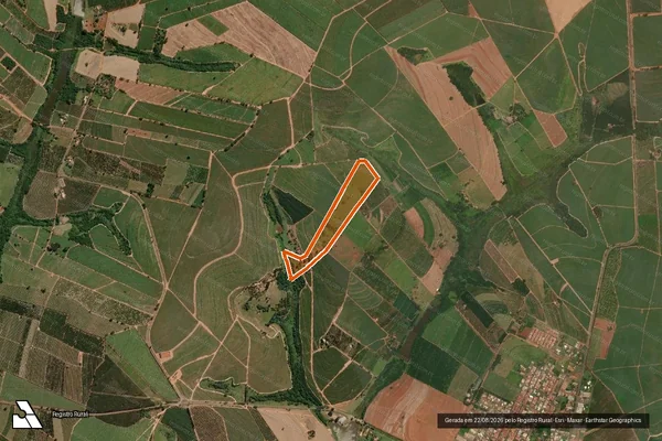 Imagem de satélite de Sitio Sao Manoel em MARAPOAMA - SP