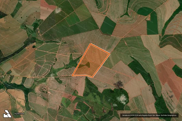 Imagem de satélite de FAZENDA BOM JESUS IV em ITAJOBI - SP