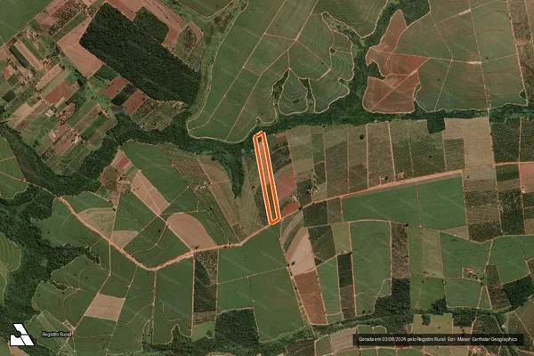 Imagem de satélite de Sitio Aparecida em ITAJOBI - SP