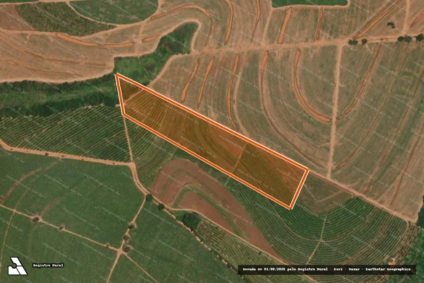 Imagem de satélite de Sitio Santa Maria em ITAJOBI - SP