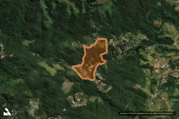 Imagem de satélite de Lote N Iv Fazenda Santa Izabel em Santana de Parnaíba - SP