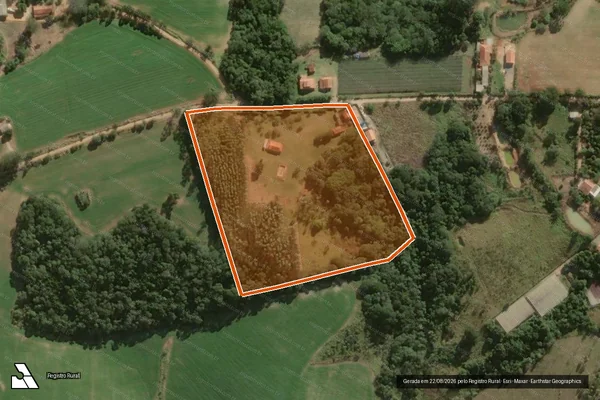 Imagem de satélite de SITIO RECANTO DAS NASCENTES em SÃO MIGUEL ARCANJO - SP