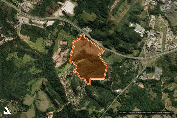 Imagem de satélite de Fazenda Santa Cruz I em SÃO ROQUE - SP