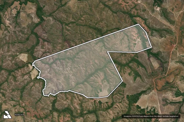 Imagem de satélite de FAZENDA ESPERANÇA em PONTE ALTA DO TOCANTINS - TO