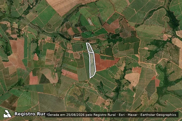 Imagem de satélite de Sitio Sao Benedito em PIRANGI - SP