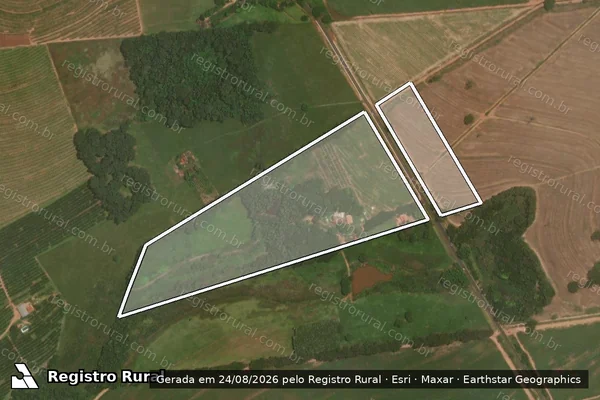 Imagem de satélite de Estancia Vovo Adelia em MARAPOAMA - SP