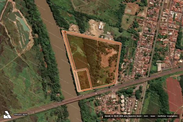 Imagem de satélite de SÍTIO SÃO JOÃO em BARRINHA - SP
