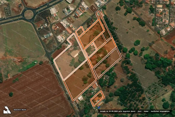Imagem de satélite de Sitio Vista Alegre em JARDINÓPOLIS - SP