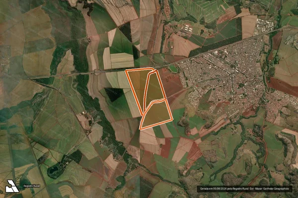 Imagem de satélite de FAZENDA MARAVILHA em SERRANA - SP