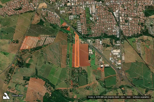 Imagem de satélite de ESTANCIA BIRITUBA em BIRIGUI - SP