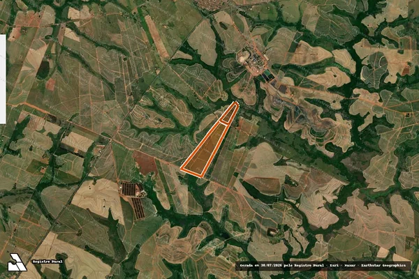 Imagem de satélite de 6160870012607 em CLEMENTINA - SP