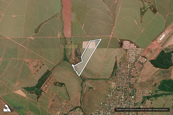 Imagem de satélite de Sitio Ponte Alta em AMÉRICO BRASILIENSE - SP