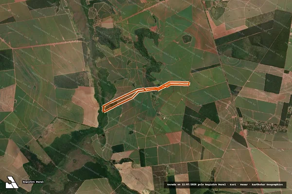 Imagem de satélite de Sitio Sao Bento em AMÉRICO BRASILIENSE - SP